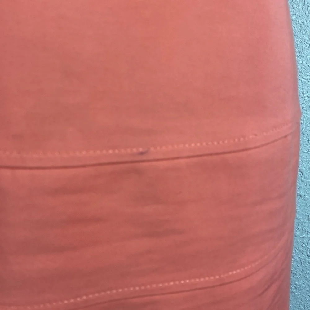 Antonio Melani peach pink paneled sleeveless sheath dress 6